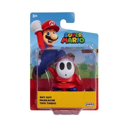 Super Mario Figur 5cm Shy Guy - Super Mario -  Leksaksaffären