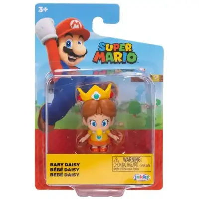 Super Mario Figur 5cm W55 Baby Daisy - Super Mario -  Leksaksaffären