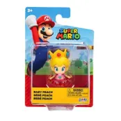 Super Mario Figur 5cm W58 Baby Peach - Super Mario -  Leksaksaffären