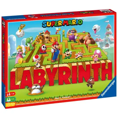 Super Mario Labyrinth SV/DA/NO/FI - Super Mario -  Leksaksaffären
