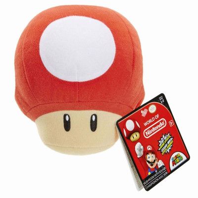 Super Mario Super Mushroom med ljud Plush