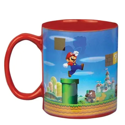 Super Mario Värmekänslig Mugg