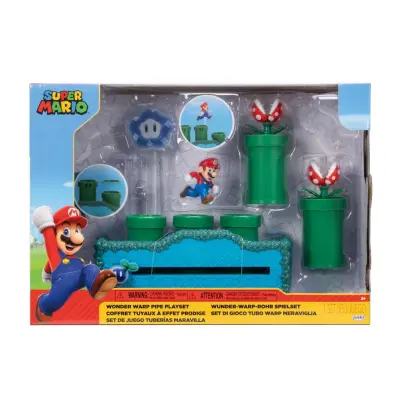 Super Mario Wonder Warp Pipe Lekset - Super Mario -  Leksaksaffären