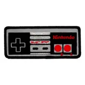 Tygmärke NES-kontroll - Broderad