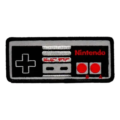 Tygmärke NES-kontroll - Broderad