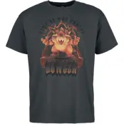 Nintendo - gaming T-shirt - Bowser - King Of The Koopas - L - för Herr - grå