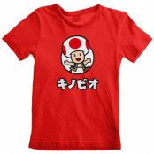 Nintendo - gaming T-shirt - Toad - S XXL - för  röd