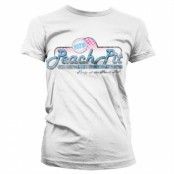 Peach Pit Distressed Girly T-Shirt, Girly Tee