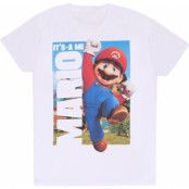 Super Mario Bros. - gaming T-shirt - It´s A Me Mario - S XXL - för  vit