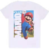 Super Mario Bros. - gaming T-shirt - It´s A Me Mario - S XXL - för  vit