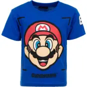 Super Mario - Head - Kids T-Shirt - 4 Years