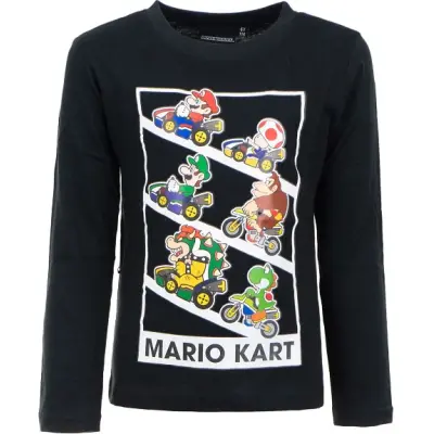 Super Mario - Mario Kart - Kids Long Sleeves T-Shirt - 6 Years