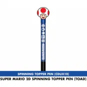 Super Mario - Toad - 2D Spinning Topper Pen