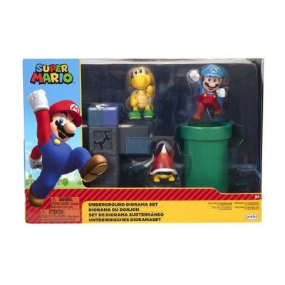 Super Mario Underground Diorama Lekset - Super Mario -  Leksaksaffären