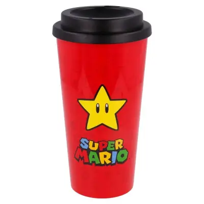 Nintendo Super Mario Bros double wall coffee tumbler 520ml
