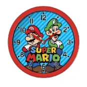 Super Mario - Mario & Brick - Metal Wall Clock