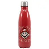 Super Mario Vattenflaska Rostfritt Stål