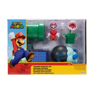 Super Mario Wonder Diorama Set - Super Mario -  Leksaksaffären