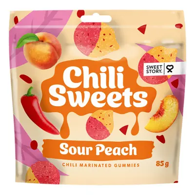 Sweet Story Chili Sweets Sour Peach - 85 gram
