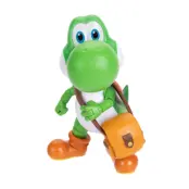 The Super Mario Galaxy Movie - 5 Action Figure (Yoshi With Hat, Glasses And Bag)"