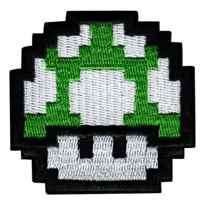 Tygmärke Grön Svamp