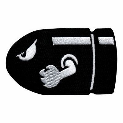 Tygmärke Mario Bullet