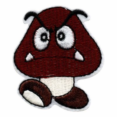 Tygmärke Mario Goomba