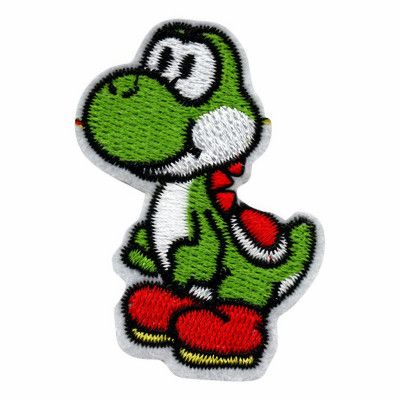 Tygmärke Mario Yoshi