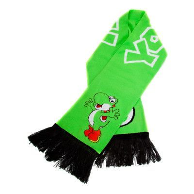 Yoshi Grön Stickad Halsduk