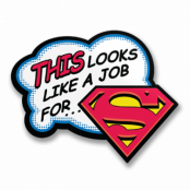 A Job For Superman Sticker, Accessories
