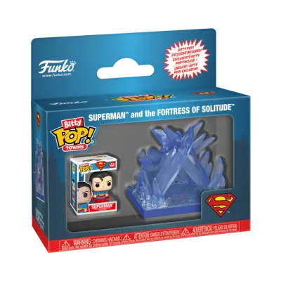 Bitty POP Town DC Comics Superman Fortress of Solitude
