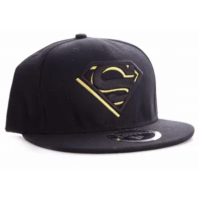 Cap Dc Universe Superman Golden Logo Black