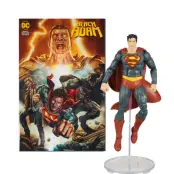 DC Comics Black Adam Comic + Superman figure 17cm