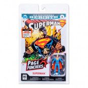 Dc - Superman - Figure Page Punchers 8Cm Et Comic Rebirth"