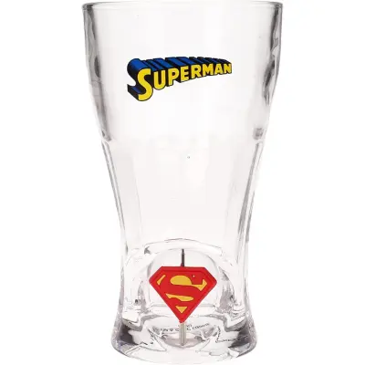 Dc - Superman Rotating Logo - Glass 9X17X9Cm