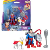 Fisher-Price Imaginext DC: Super Friends Metal Force - Superman & Krypto (JGN60)