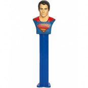 Justice League Superman Pez-Hållare med 2 Pez-Förpackningar