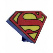 Licensierad Superman Logo Lampa 26x19 cm