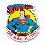 Man Of Steel Sticker, Accessories