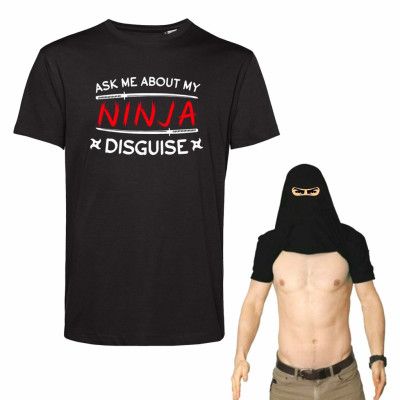 Ninja Disguise T-shirt - Small