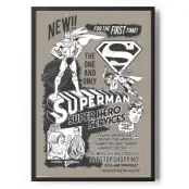 Super Hero Services Poster