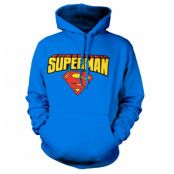 Superman Blockletter Logo Hoodie