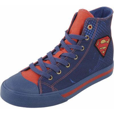 Superman - DC Comics Höga sneakers - EU38 - för  blå/röd