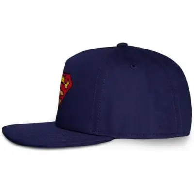 Superman - DC Comics Keps - Logo - för  blå