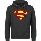 Superman - DC Comics Luvtröja - Logo - S L - för Herr - svart