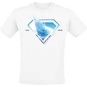 Superman - DC Comics T-shirt - 2025 - Superman Logo Svalbard Take Me Home - S 3XL - för Herr - vit