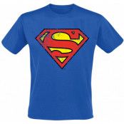 Superman - DC Comics T-shirt - Crest - S XXL - för Herr - blå