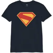Superman - DC Comics T-shirt - Kids - Logo - 2025 - S XL - för barn - marinblå