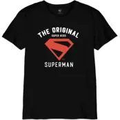 Superman - DC Comics T-shirt - Kids - Super Hero - S XL - för barn - svart
