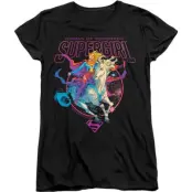 Superman - DC Comics T-shirt - Supergirl - Woman Of Tomorrow - S XXL - för Dam - svart